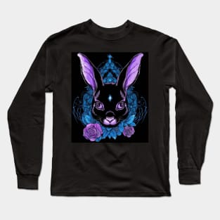 Black Rex Rabbit Long Sleeve T-Shirt